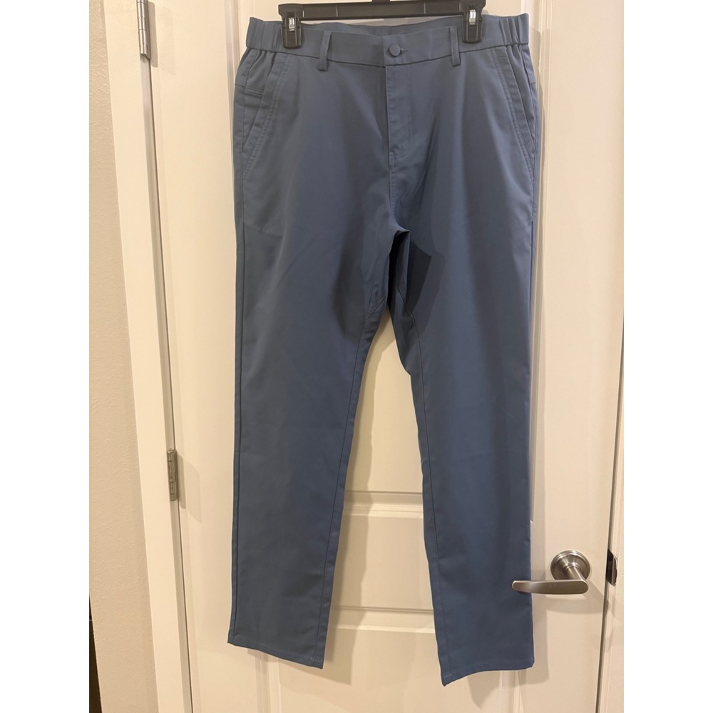 Jack Archer Straight Fit Performance Pants Bering Sea Blue Mens 32x32 Chino